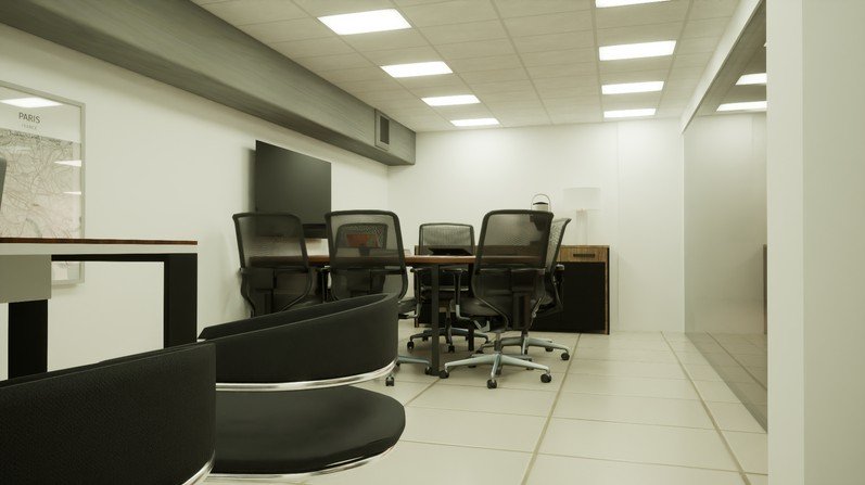 Bureau privé type 3