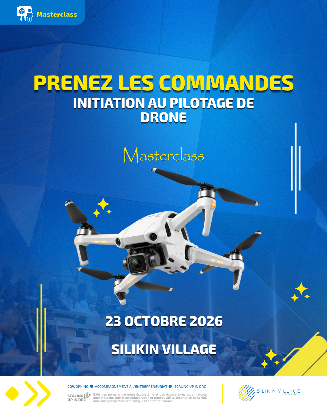 Prenez les commandes : Initiation au pilotage de drone